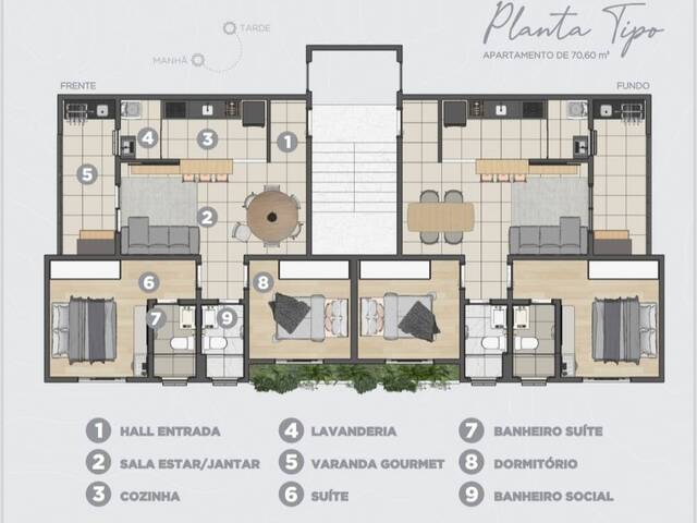 #2510 - Apartamento para Venda em Pouso Alegre - MG - 3